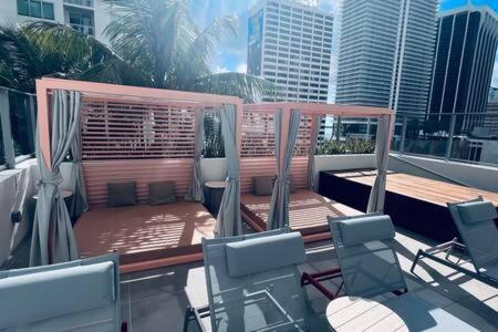 Heart Of Downtown Miami Studio Pool & Gym Apartment Luaran gambar