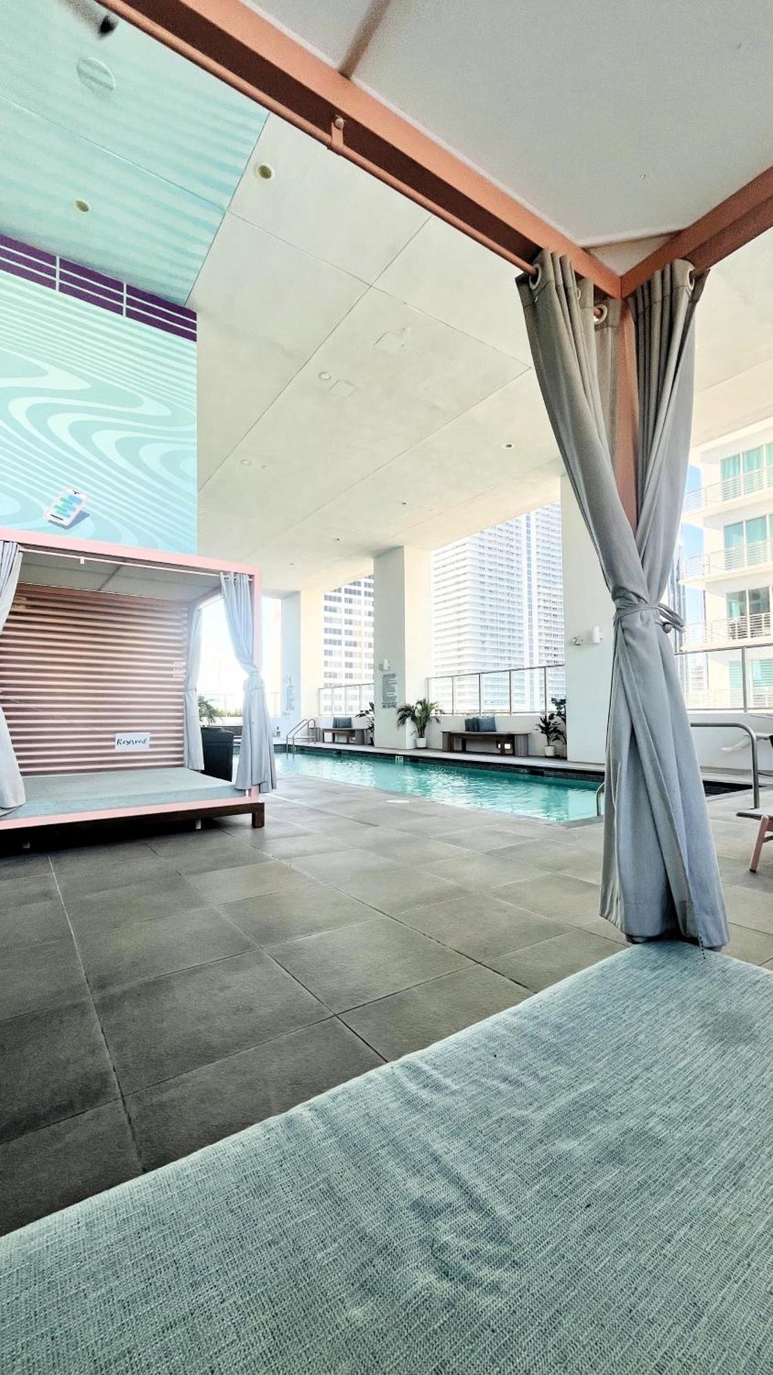 Heart Of Downtown Miami Studio Pool & Gym Apartment Luaran gambar