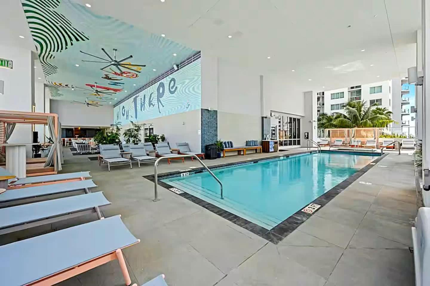 Heart Of Downtown Miami Studio Pool & Gym Apartment Luaran gambar